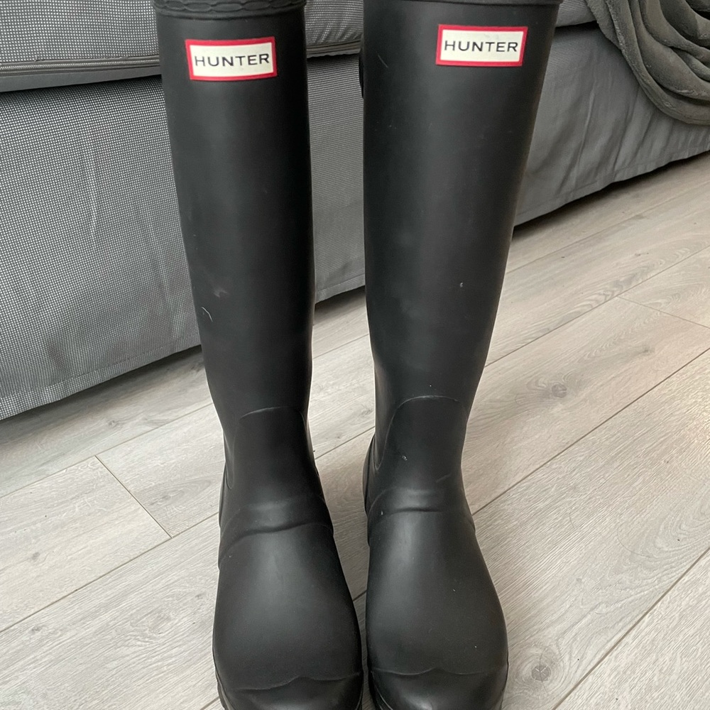 Hunter Tall Wide Calf Boots